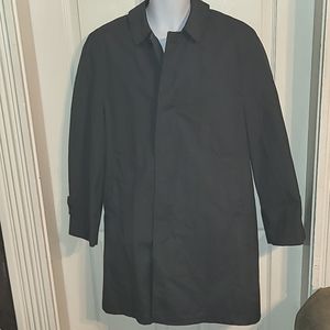 Vintage Amcrest Plaid Trench Coat 38 Long